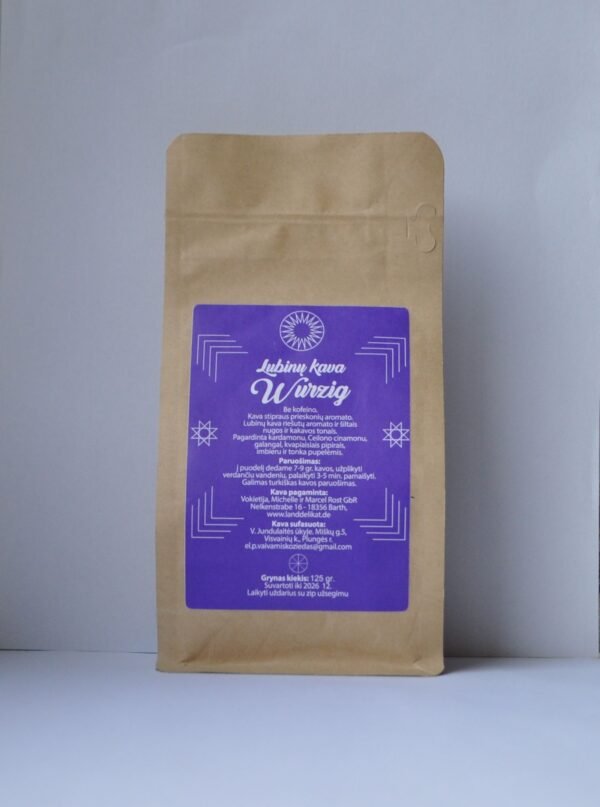 Wurzig maltos kavos pakelis, paruoštas naudojimui